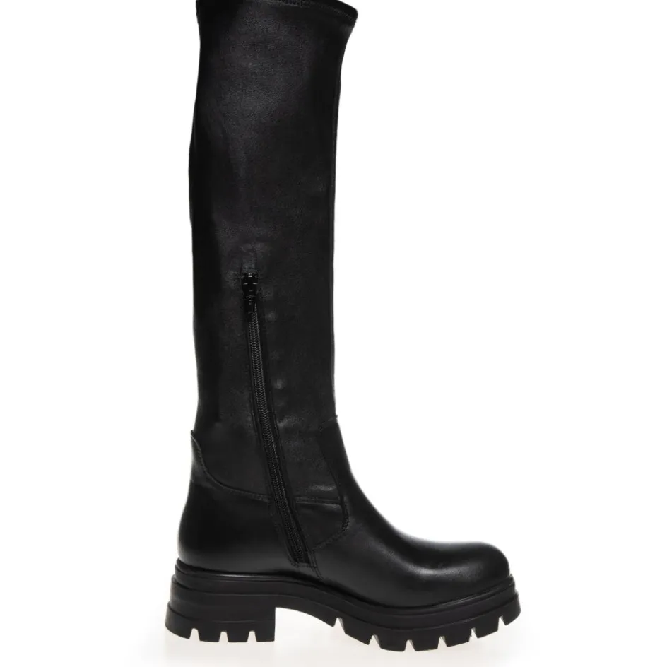 just_me__black_10.webp Copenhagen Shoes Lange Støvler*JUST ME - Black