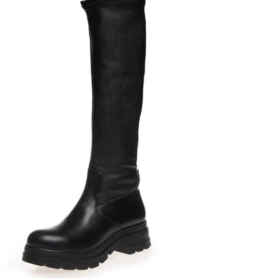 just_me__black_9.webp Copenhagen Shoes Lange Støvler*JUST ME - Black
