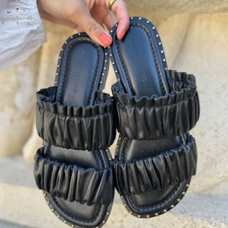 Copenhagen Shoes Flade Sandaler*KEEP UP GIRL - Black