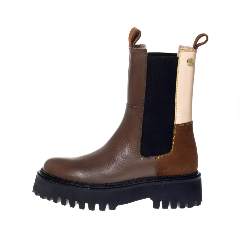 lemon_multicolor__brown_multi_3.webp Copenhagen Shoes Chelsea Boots | Ankelstøvler*LEMON (MULTICOLOR) - BROWN MULTI Lemonmulticolor boot brown multi