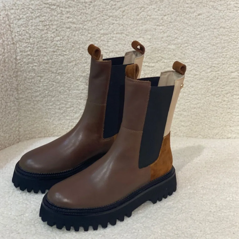lemon_multicolor__brown_multi_4.webp Copenhagen Shoes Chelsea Boots | Ankelstøvler*LEMON (MULTICOLOR) - BROWN MULTI Lemonmulticolor boot brown multi