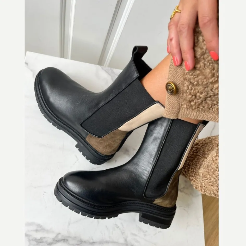 lemon_multicolor__military_multi_7.webp Copenhagen Shoes Chelsea Boots | Ankelstøvler*LEMON (MULTICOLOR) - MILITARY MULTI Lemonmulticolor boot military multi