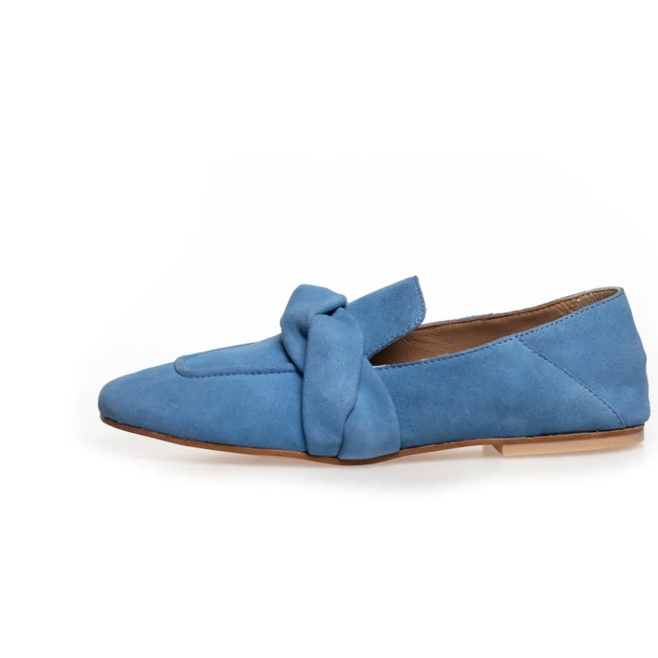 Copenhagen Shoes Loafers*LIKE FAIRYTALES SUEDE - DENIM Likefairytales suede loafer denim