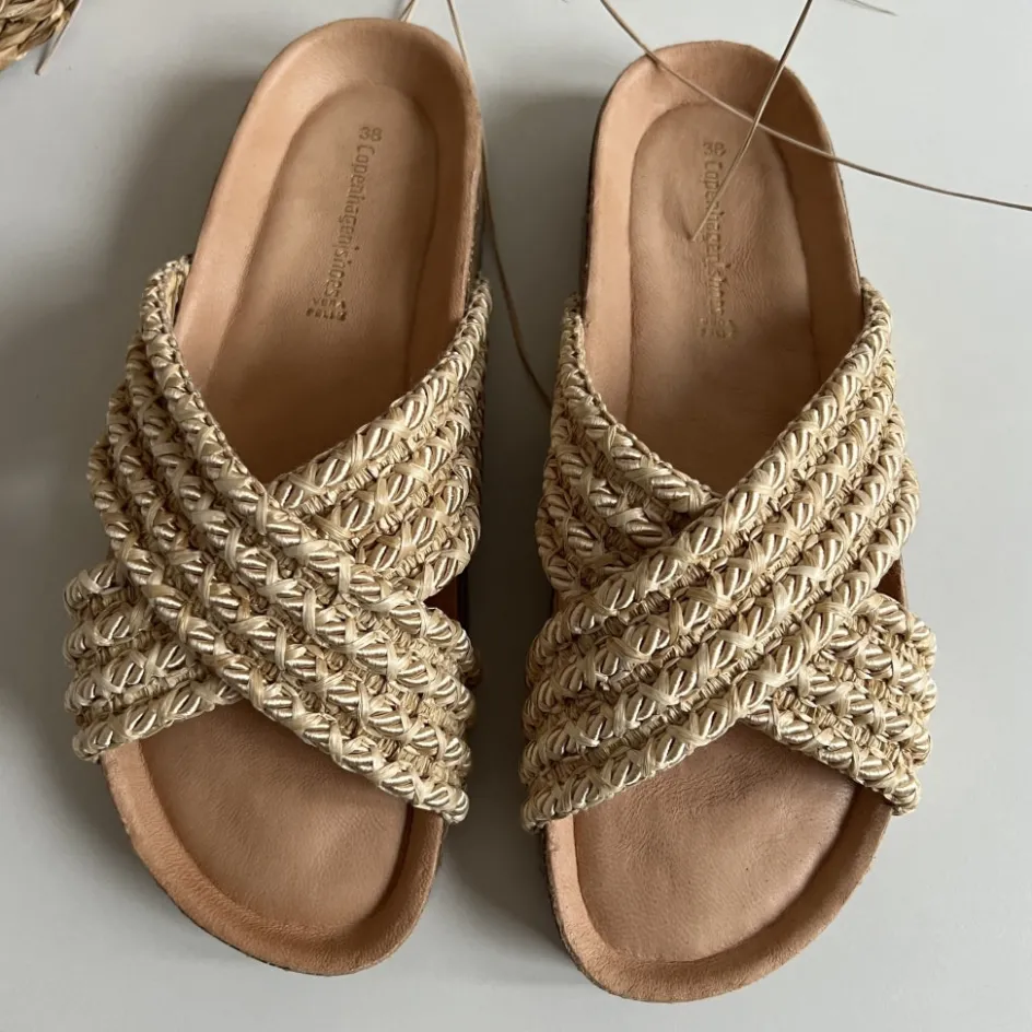 Copenhagen Shoes Flade Sandaler*LIKE MALDIVES - Beige
