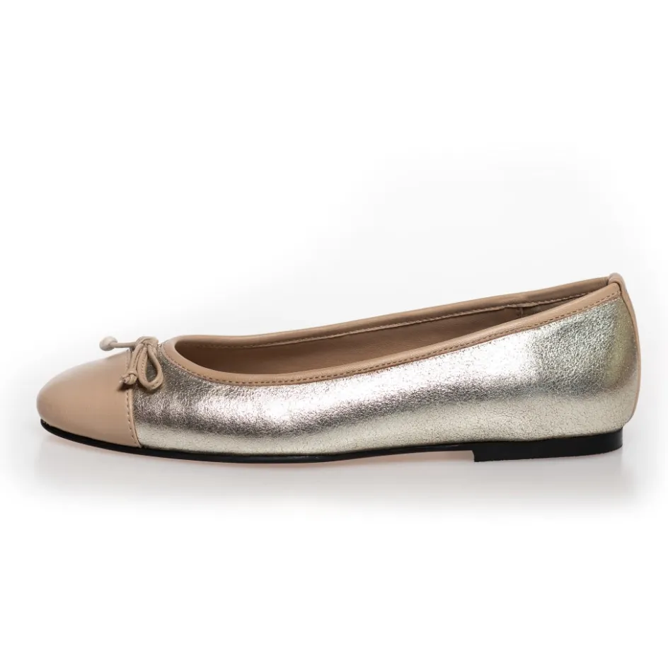 Copenhagen Shoes Ballerinasko*LIKE MOVING - GOLD/NUDE - GOLD/NUDE Gold nude