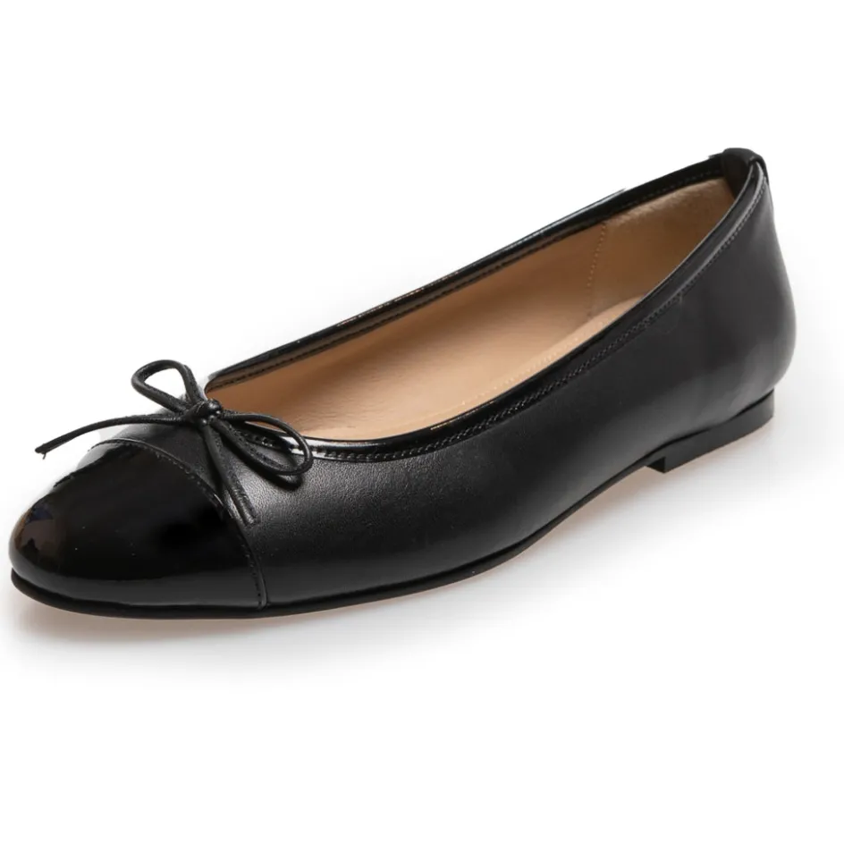 like_moving__patent_toe__black_patent_10.webp Copenhagen Shoes Ballerinasko*LIKE MOVING - PATENT TOE - Black patent