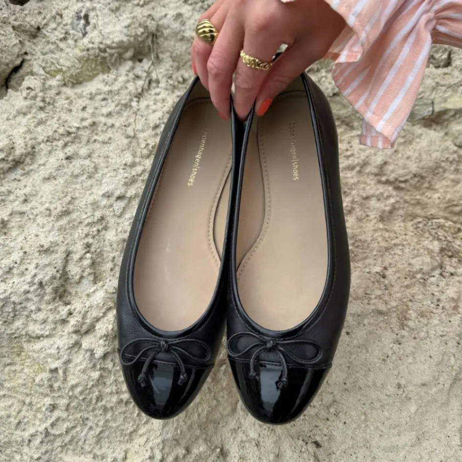 like_moving__patent_toe__black_patent_9.webp Copenhagen Shoes Ballerinasko*LIKE MOVING - PATENT TOE - Black patent