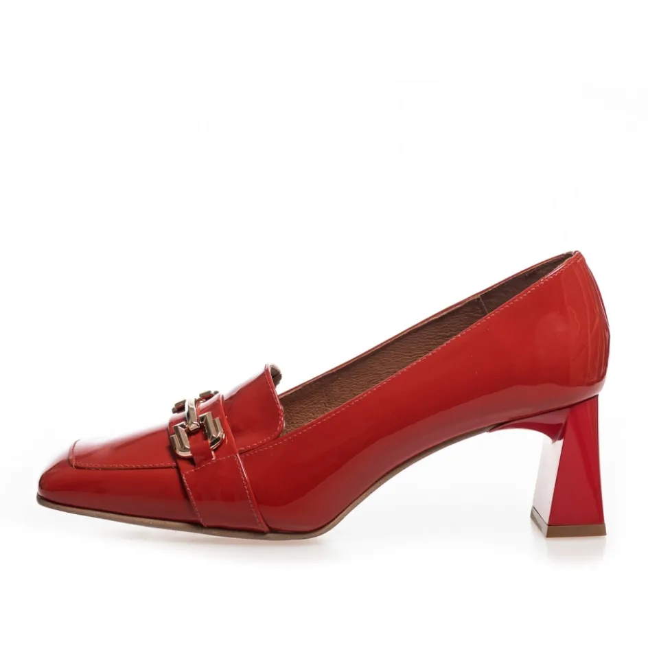 Copenhagen Shoes Stiletter*LONDON - Coral Red Londonheels coral red