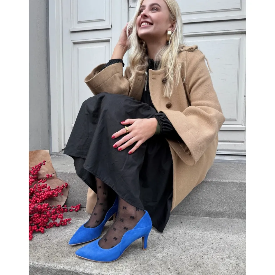 Copenhagen Shoes Stiletter*LOVE AND JOY - ELECTRIC BLUE Loveand joy heels electric blue