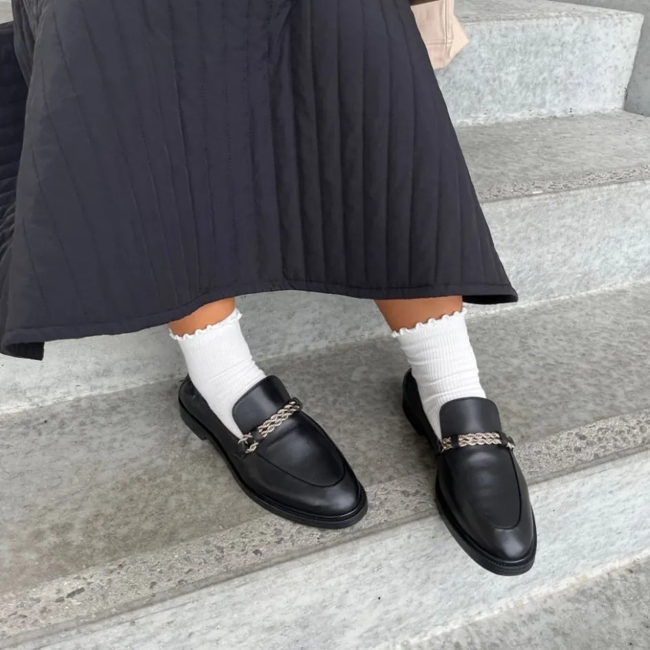 love_and_walk__black_6.webp Copenhagen Shoes Loafers*LOVE AND WALK - Black