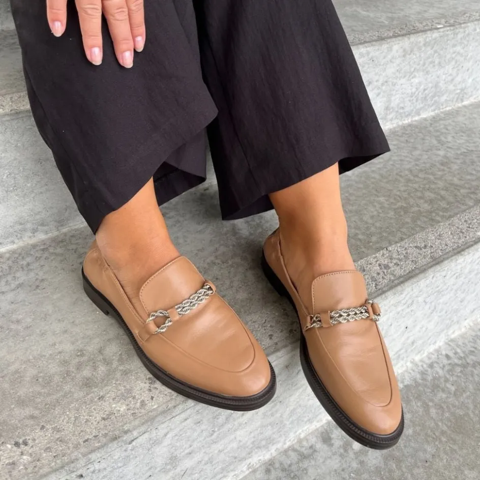Copenhagen Shoes Loafers*LOVE AND WALK - Cappuccino