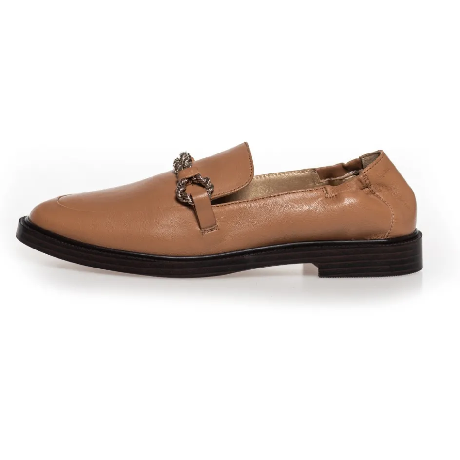 Copenhagen Shoes Loafers*LOVE AND WALK - Cappuccino