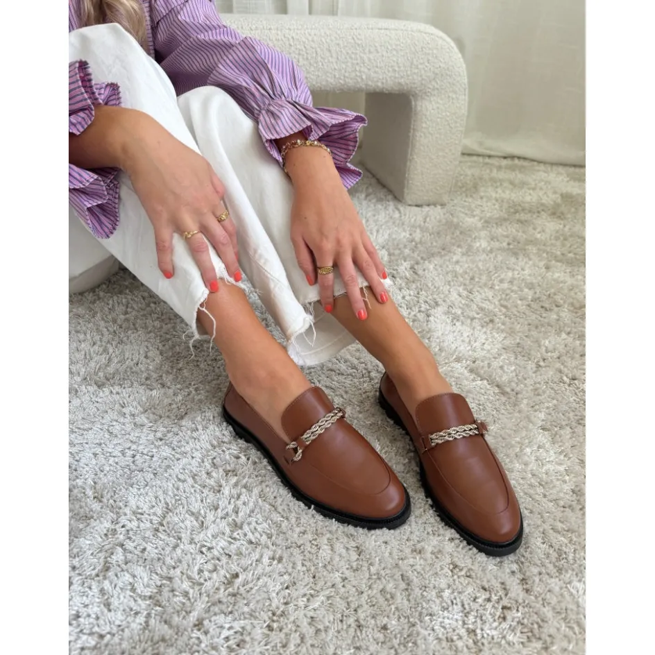 love_and_walk__cognac__cognac_2.webp Copenhagen Shoes Loafers*LOVE AND WALK - - Cognac