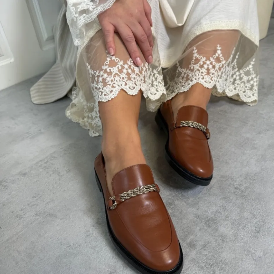 love_and_walk__cognac__cognac_8.webp Copenhagen Shoes Loafers*LOVE AND WALK - - Cognac