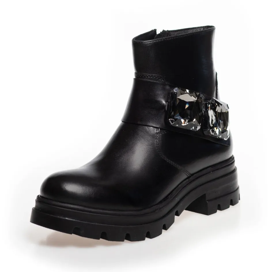 make_happy__black_10.webp Copenhagen Shoes Ankelstøvler*MAKE HAPPY - BLACK Makehappy boot black