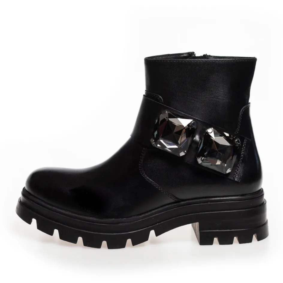 make_happy__black_8.webp Copenhagen Shoes Ankelstøvler*MAKE HAPPY - BLACK Makehappy boot black