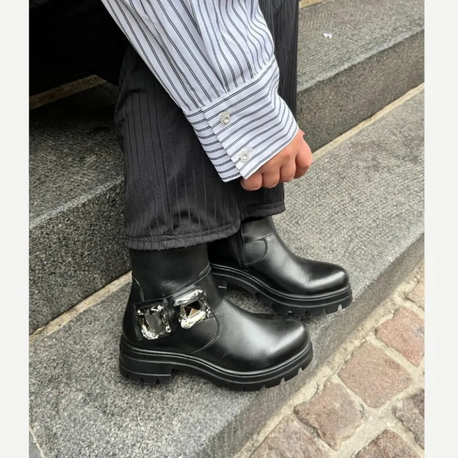 make_happy__black_9.webp Copenhagen Shoes Ankelstøvler*MAKE HAPPY - BLACK Makehappy boot black