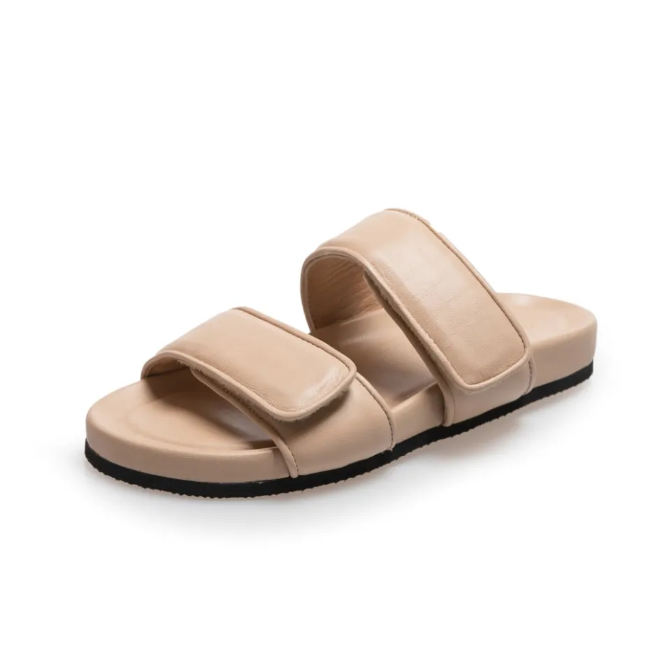 make_it_work__beige_8.webp Copenhagen Shoes Flade Sandaler*MAKE IT WORK - Beige