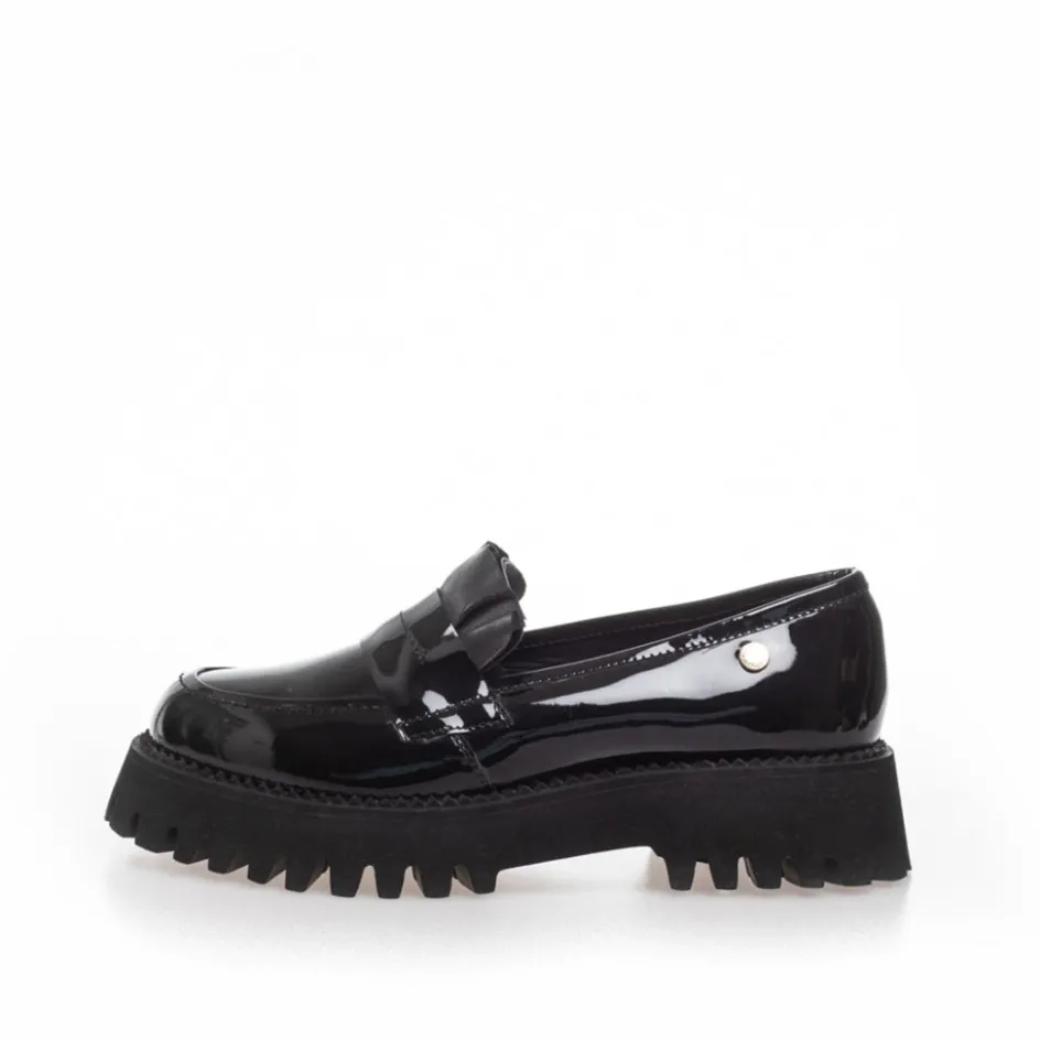 Copenhagen Shoes Loafers*MAKE WAVES PATENT - BLACK/PATENT Makewaves patent loafer black patent