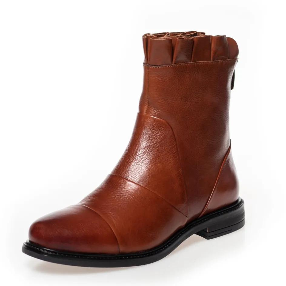 margaret__cognac_3.webp Copenhagen Shoes Ankelstøvler*MARGARET - COGNAC Margaretboot cognac