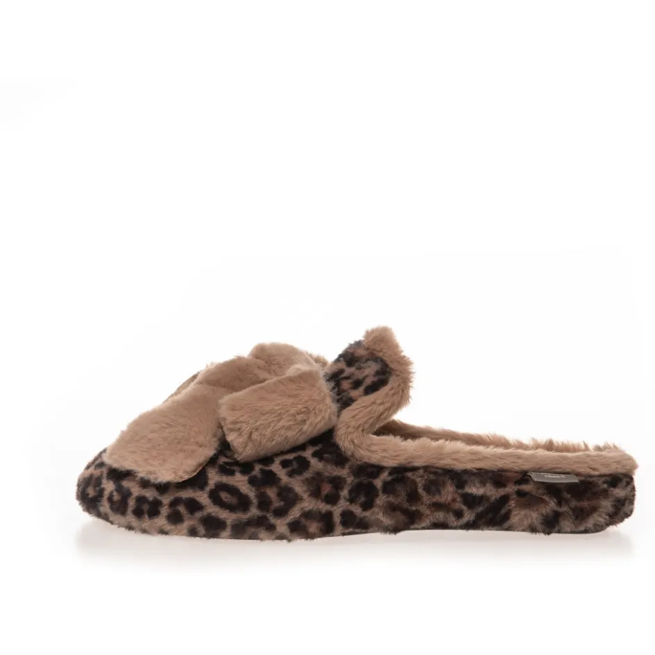 maybe_one_day__blackbrown_leopard_3.webp Copenhagen Shoes Hjemmesko*MAYBE ONE DAY - BLACK/BROWN LEOPARD Maybeone day homeslipper black brown leopard