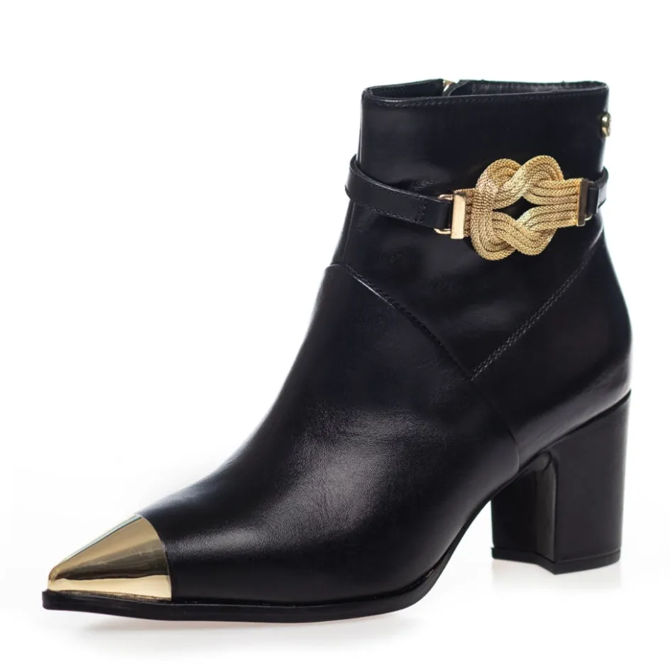 melody__black_2.webp Copenhagen Shoes Støvler Med Hæl | Ankelstøvler*MELODY - BLACK Melodyboot black
