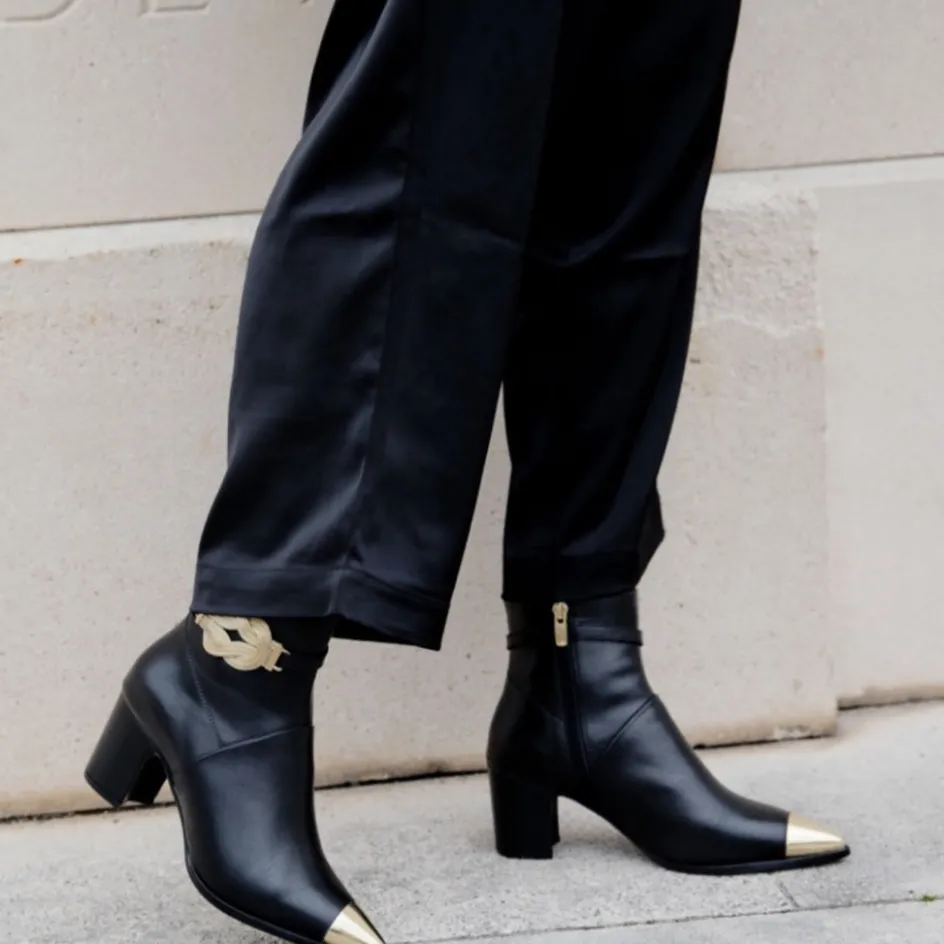 melody__black_3.webp Copenhagen Shoes Støvler Med Hæl | Ankelstøvler*MELODY - BLACK Melodyboot black