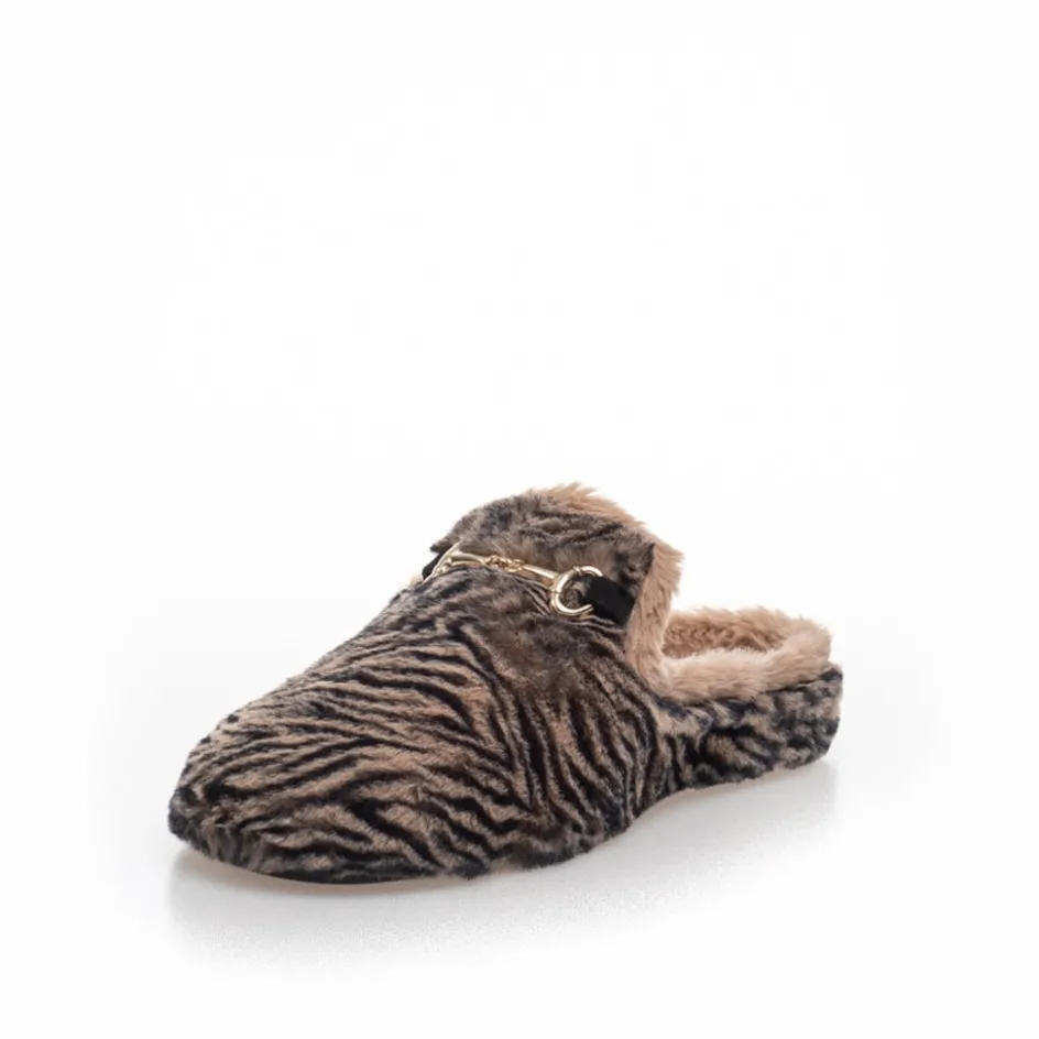 Copenhagen Shoes Hjemmesko*MEMORIES - MINI CEBRA Memorieshomeslipper mini cebra