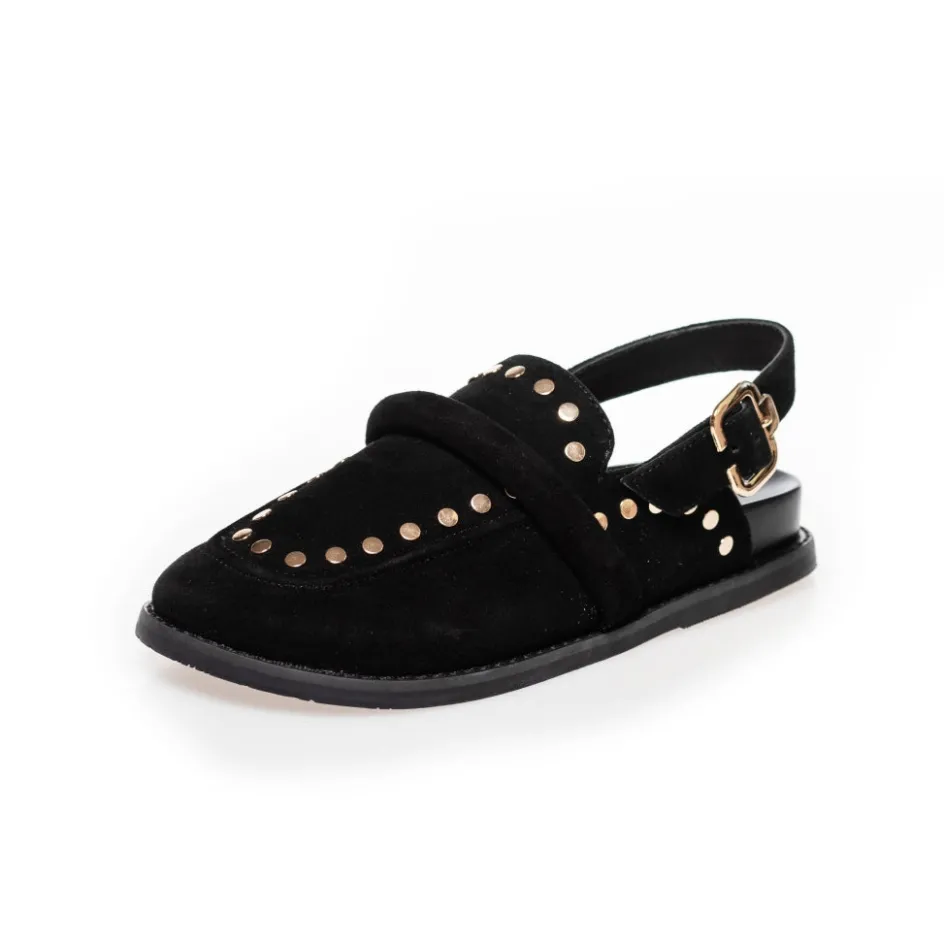 milla_shoes__black_suede_2.webp Copenhagen Shoes Mules · Slip Ins*MILLA SHOES - BLACK SUEDE Millashoes loafer black suede
