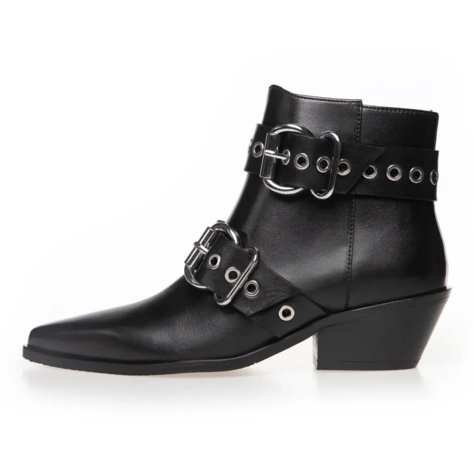 Copenhagen Shoes Ankelstøvler*MOVE FOR MORE BLACK (P) - BLACK Movefor more black pre order del mid october stoevler black