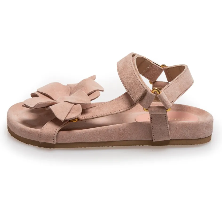my_flowers__papaya_6.webp Copenhagen Shoes Flade Sandaler*MY FLOWERS - Papaya