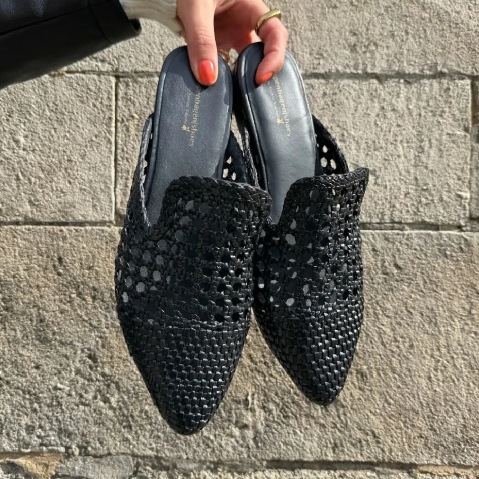my_game__black_5.webp Copenhagen Shoes Loafers*MY GAME - BLACK Mygame slippers black