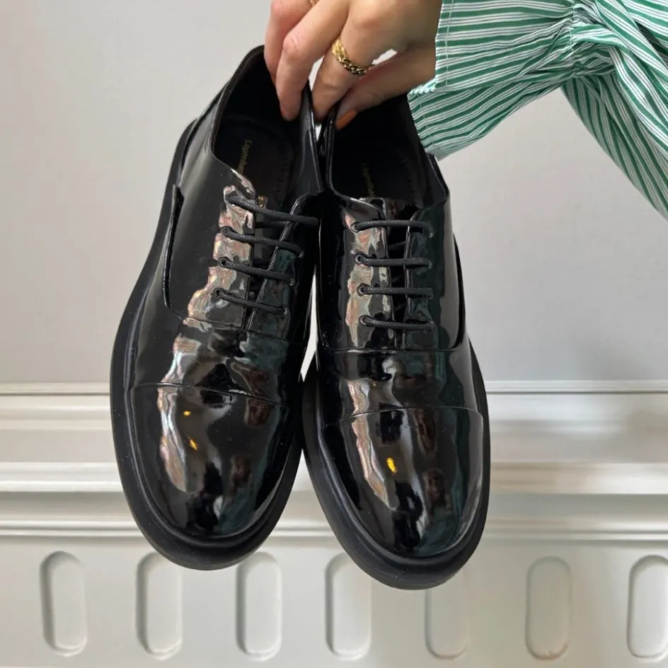 Copenhagen Shoes Loafers*MY GAME PATENT - Black Patent Mygame patent loafers black patent