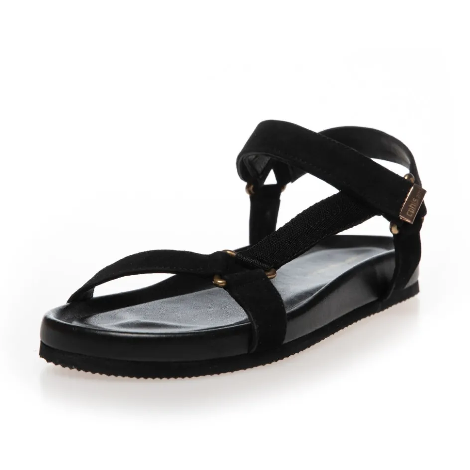 Copenhagen Shoes Flade Sandaler*MY LOVE - Black