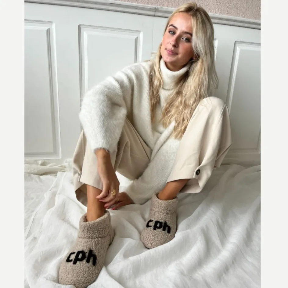 Copenhagen Shoes Hjemmesko*MY MOMENTS - BEIGE Mymoments homeslipper beige