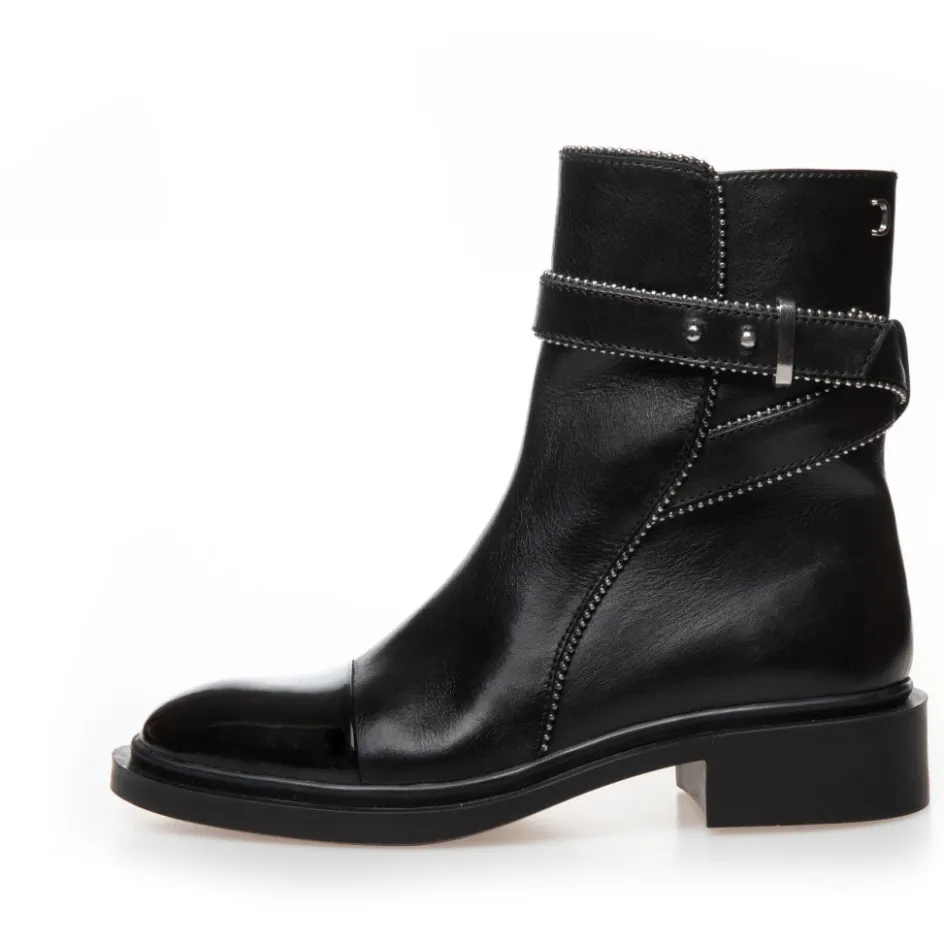 my_moves__black_patent_4.webp Copenhagen Shoes Ankelstøvler*MY MOVES - BLACK PATENT Mymoves boots black patent