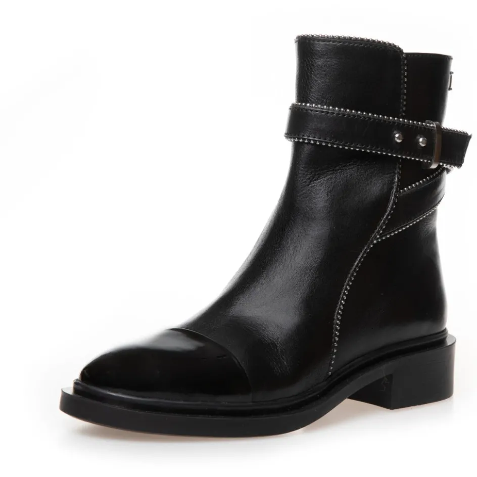 my_moves__black_patent_5.webp Copenhagen Shoes Ankelstøvler*MY MOVES - BLACK PATENT Mymoves boots black patent