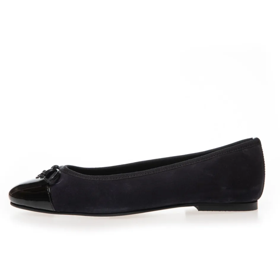Copenhagen Shoes Ballerinasko*MY OWN BALLERINAS - NAVY/BLACK PATENT Sballet flats navy black patent
