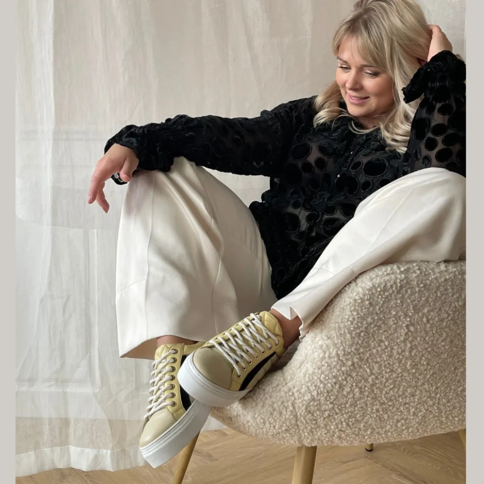 my_sneaks__beigebanana_3.webp Copenhagen Shoes Sneakers*MY SNEAKS - BEIGE/BANANA Beige banana