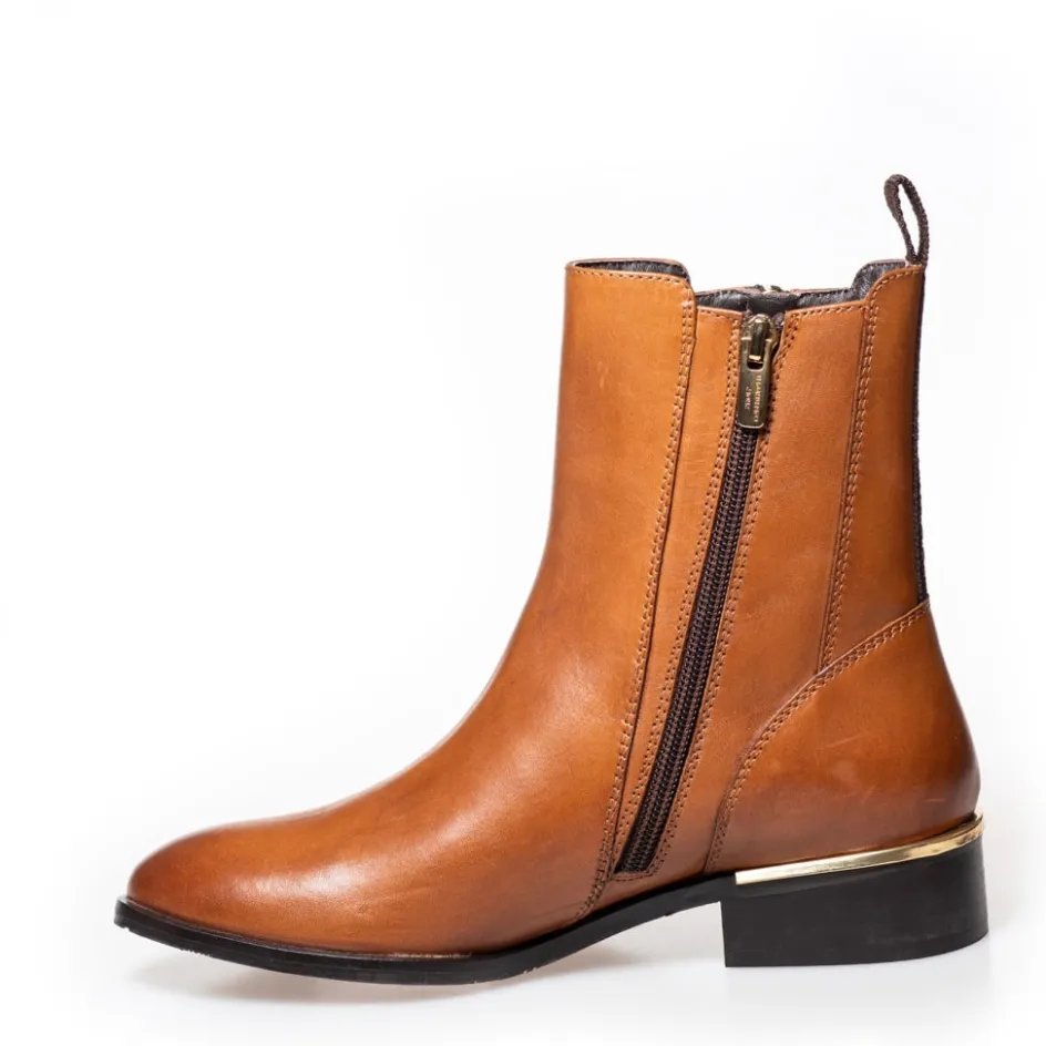 Copenhagen Shoes Ankelstøvler*NEW FEVER 22 COGNAC - COGNAC Newfever 22 cognac boot cognac
