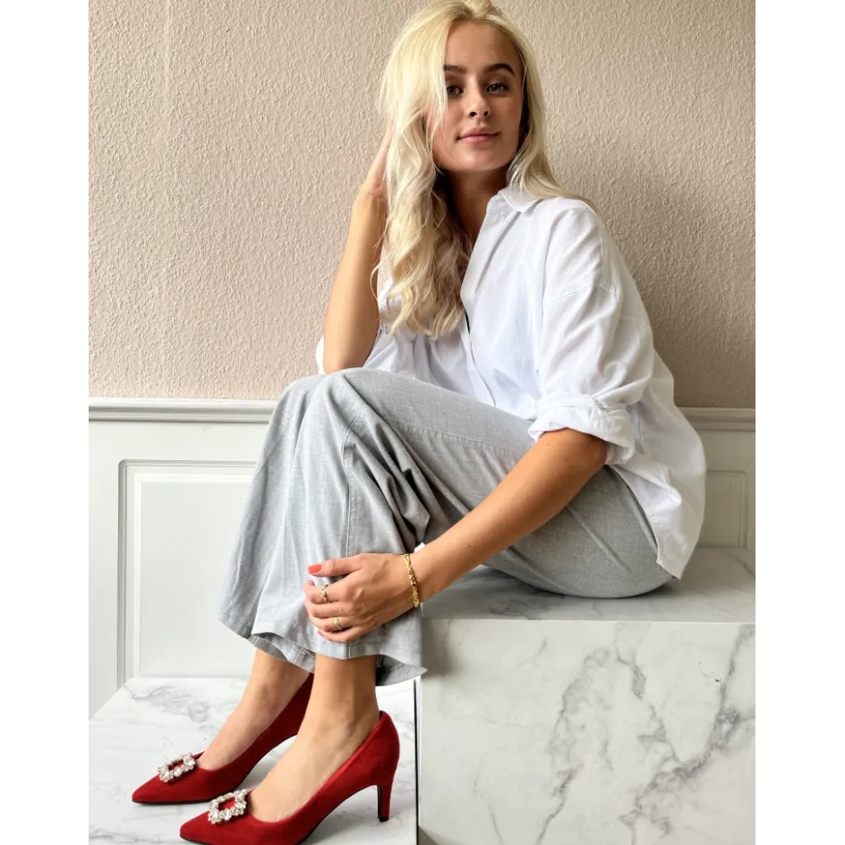 Copenhagen Shoes Stiletter*NEW LA - RED FIRE Newla heels red fire