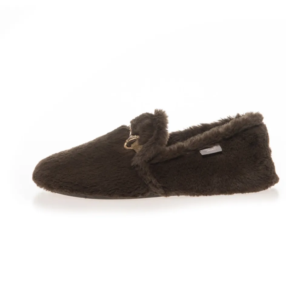 new_melania__khaki_2.webp Copenhagen Shoes Hjemmesko*NEW MELANIA - KHAKI Newmelania homeslipper khaki