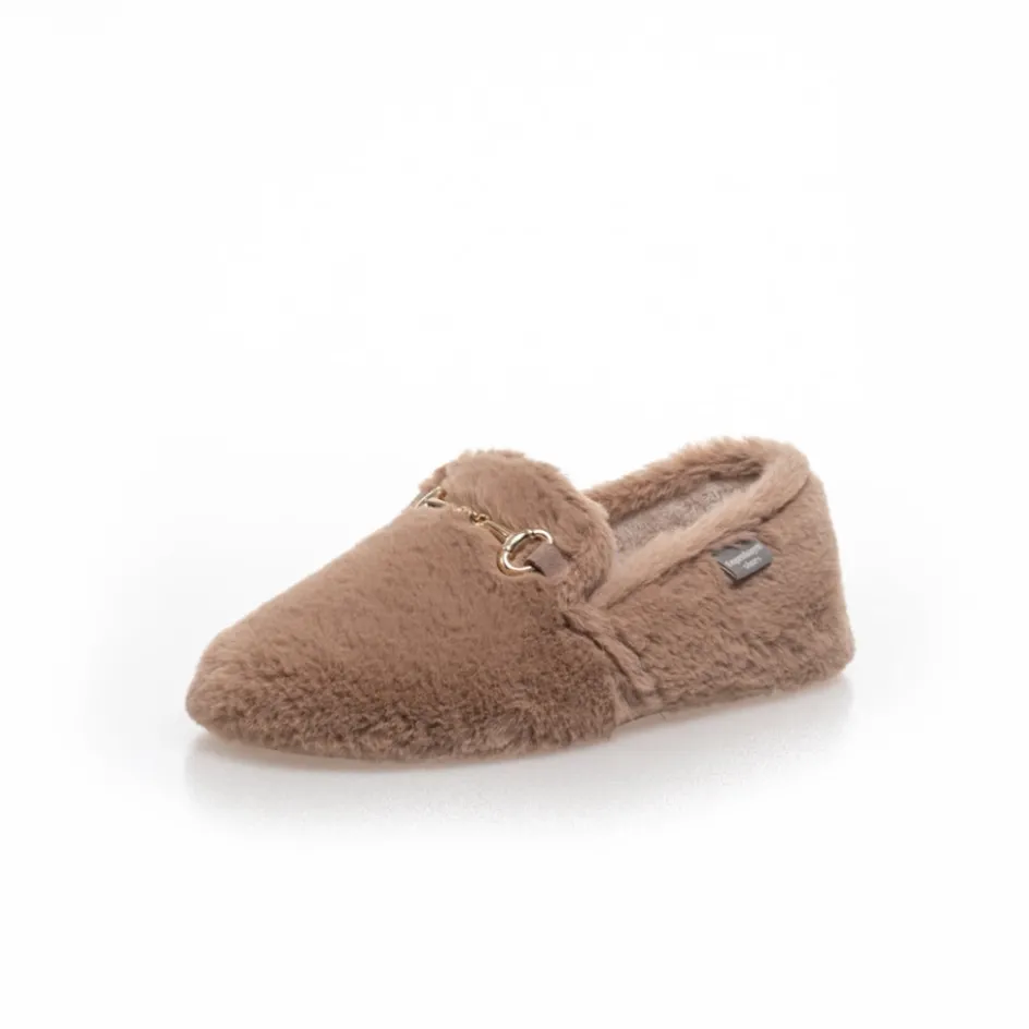 new_melania__taupe_2.webp Copenhagen Shoes Hjemmesko*NEW MELANIA - TAUPE Newmelania homeslipper taupe