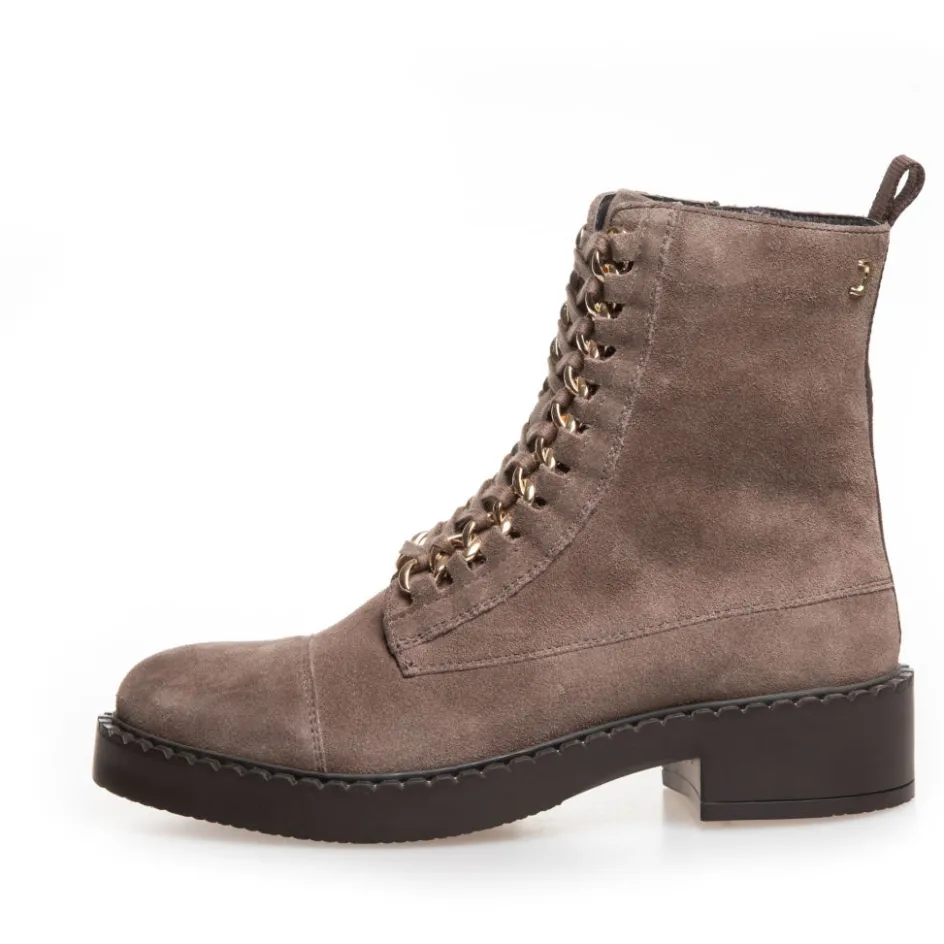 Copenhagen Shoes Ankelstøvler*NEW ROCK SUEDE - SMOKE Newrock suede stoevler smoke