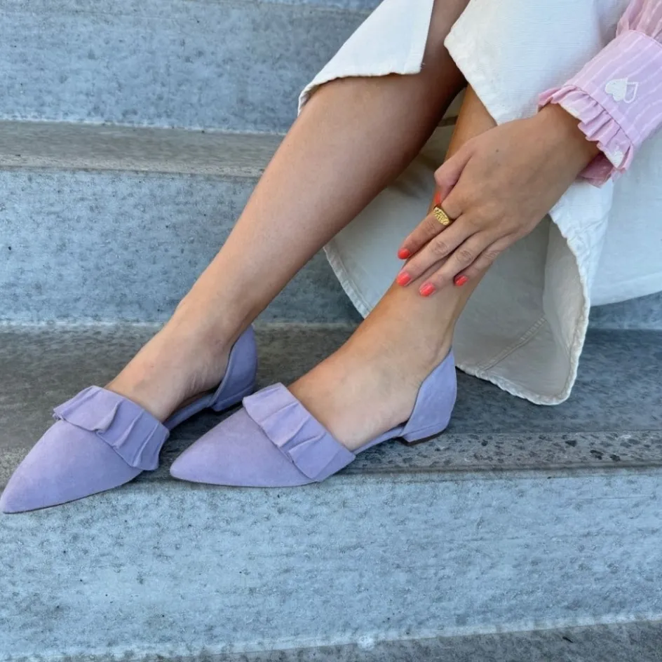 Copenhagen Shoes Ballerinasko*NEW ROMANCE 23 - SUEDE - Irish