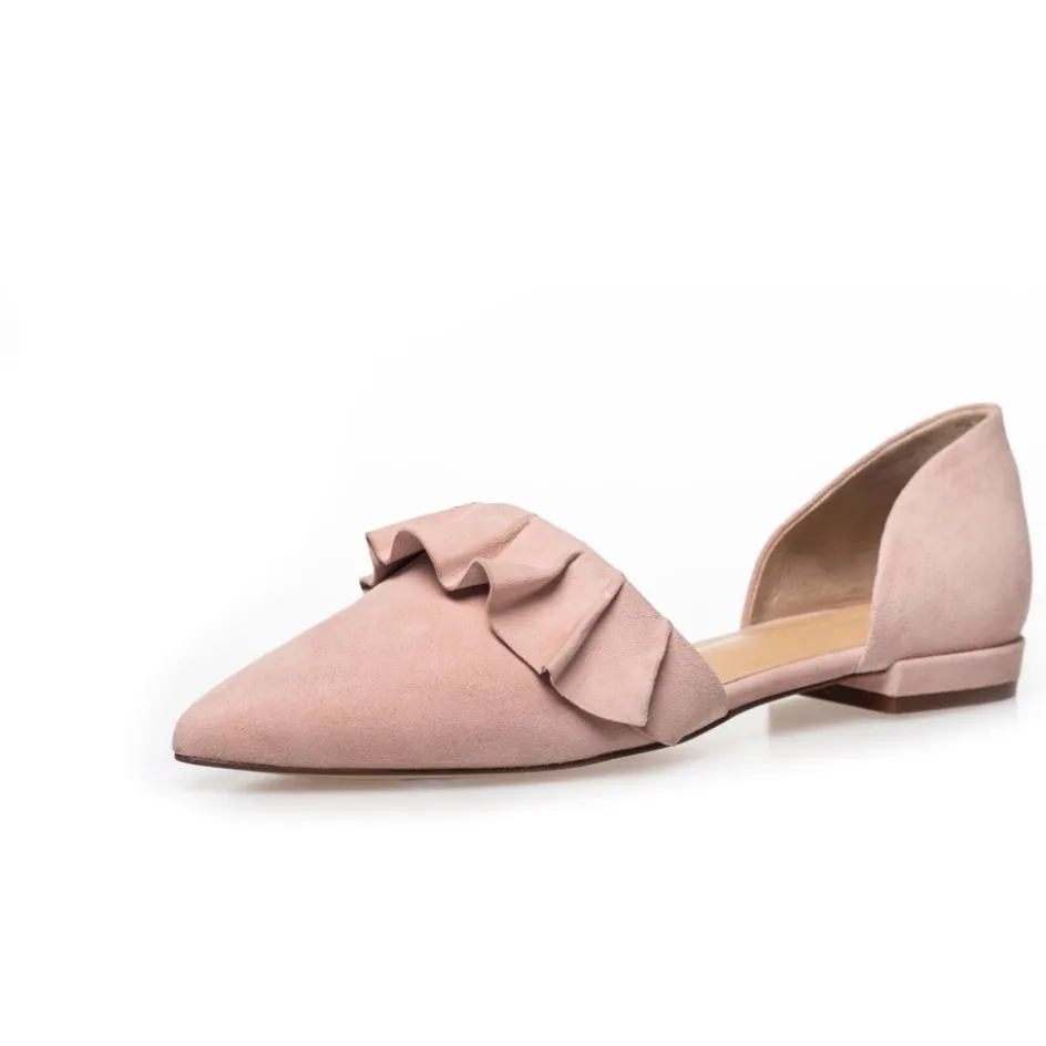 new_romance___suede__rosa_3.webp Copenhagen Shoes Ballerinasko*NEW ROMANCE 23 - SUEDE - Rosa