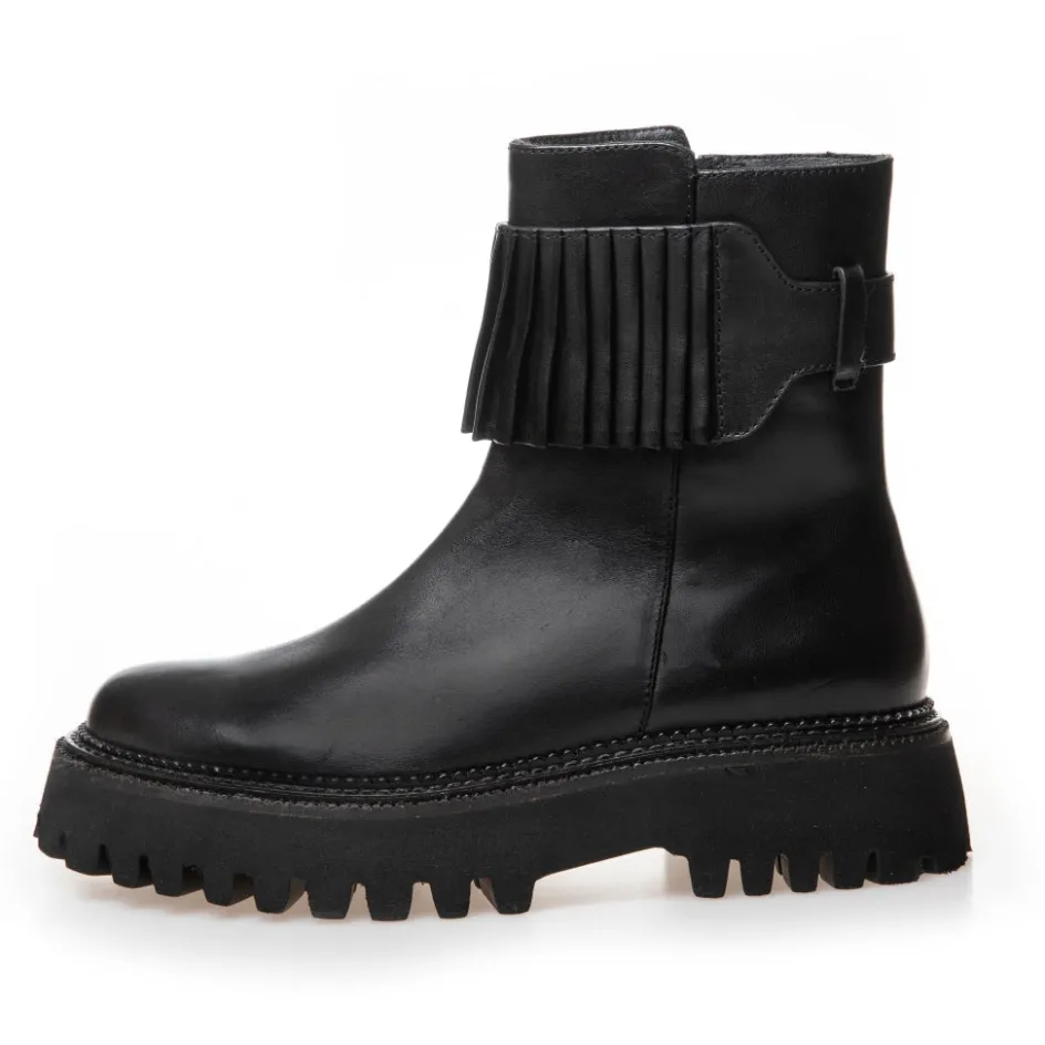 Copenhagen Shoes Ankelstøvler*NICELY - BLACK Nicelystoevler black