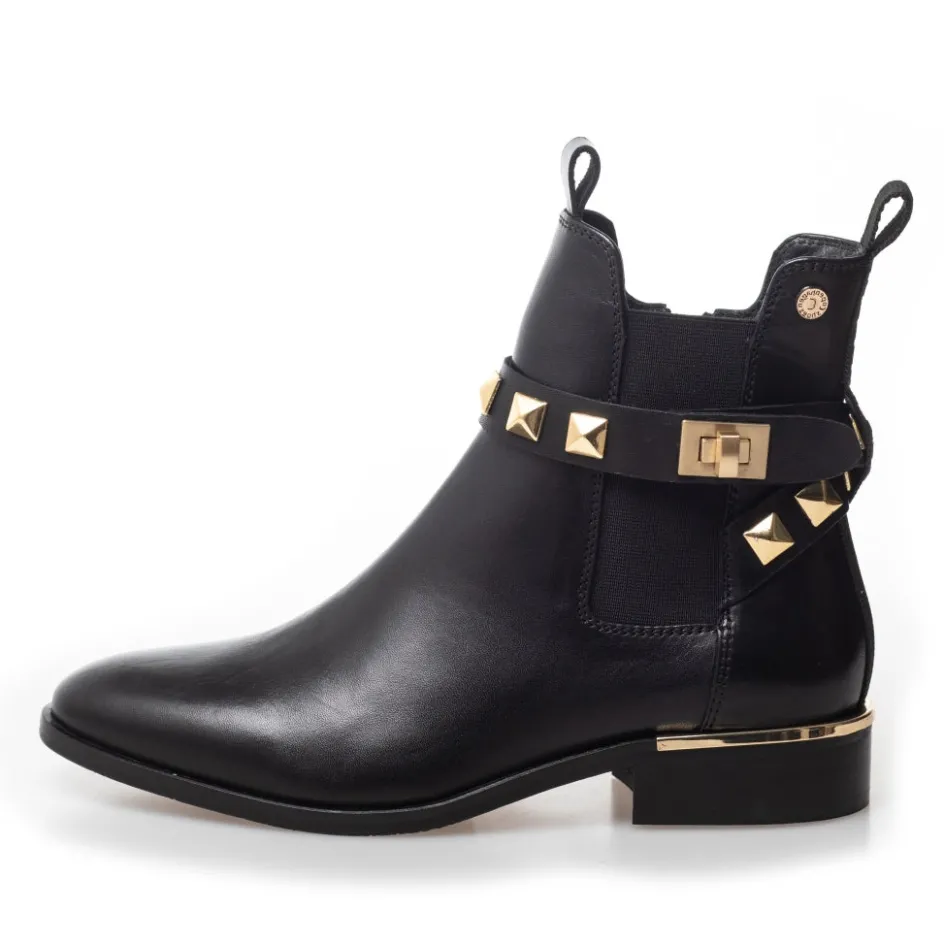 Copenhagen Shoes Ankelstøvler*OLLIE - BLACK Ollieboot black
