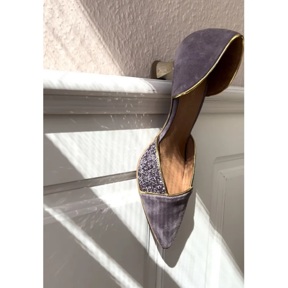 Copenhagen Shoes Stiletter*PARIS - GLITTER - Light Purple Parisglitter heels light purple
