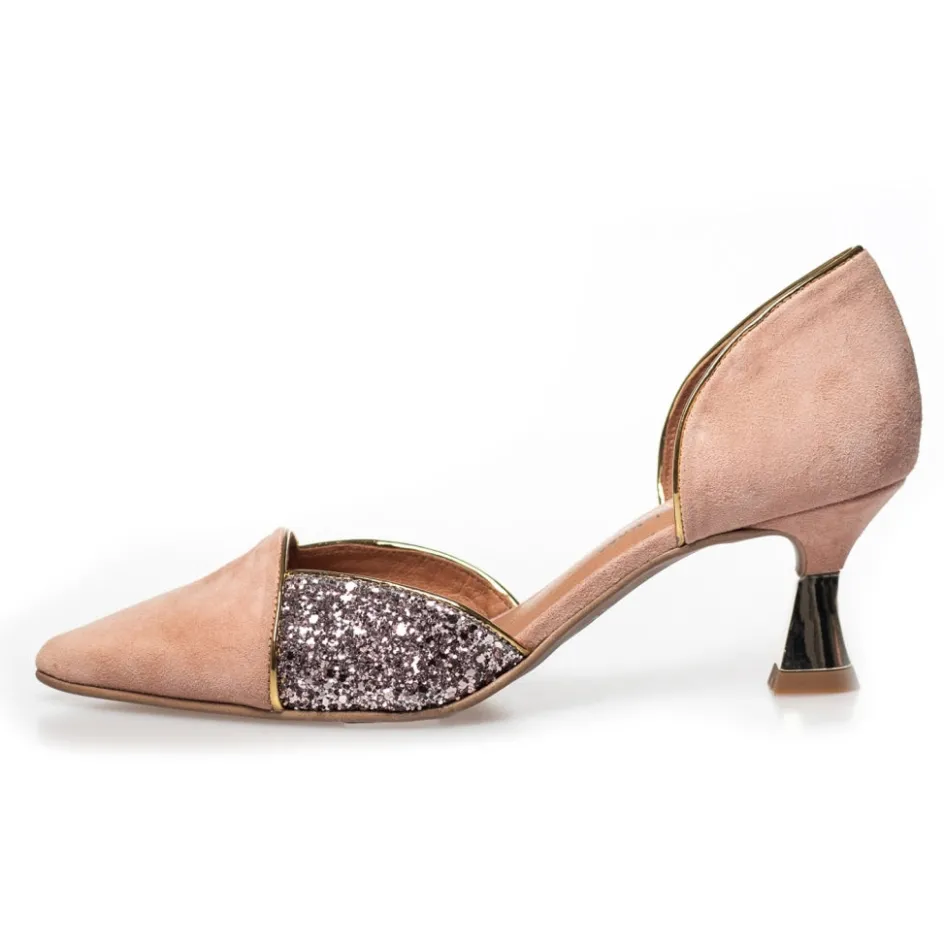 paris__glitter__nude_multi_2.webp Copenhagen Shoes Stiletter*PARIS - GLITTER - Nude Multi Parisglitter heels nude multi